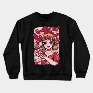 Strawberry Girl Crewneck Sweatshirt